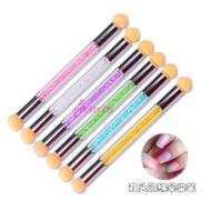 Pretty2u Nail Art Dual Head Sponge Pen Brush 美甲晕染海绵笔