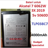 Alcatel 3X 2019 5048I TLP038C7 Alcatel3x Battery Alcatel 7 6062W TLP038C1 4000mAh bateri 5048 50481 