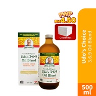 Udo's  3.6.9 Organic Vegetable Oil Blend 500ml HMS Town Pharmacy