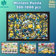 📣Ready Stock📣【Minions】🧩puzzles  jigsaw puzzle 1000 pcs puzzle for kids puzzle adult🧩01