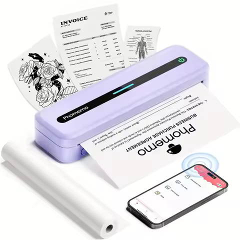 Folded Printing A4 Thermal Printer Paper Roll Printer For A40 Quick Dry Thermal Paper For Photo Pict