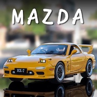 【CC】 1:32 RX7 AE86 Alloy Metal Diecast Cars Car Vehicles Pull Back Sound and light Children Boy gift