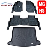 MG HS: MAXXCAR floor mats made of 5D molded virgin TPE with full edges for MG HS 2024, 2025+