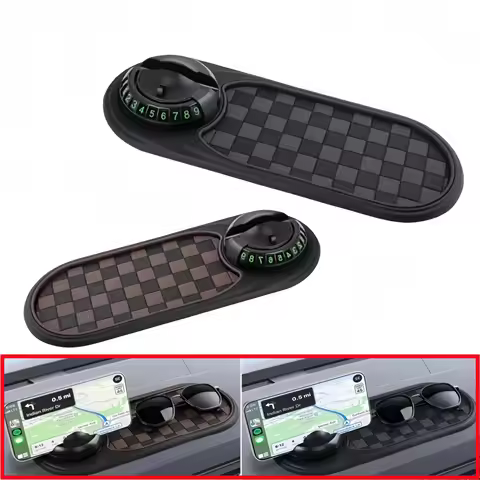 Dashboard Anti Slip Mat Phone Holder 360 Rotation Universal Car Mount Adjustable Grip for iPhone And