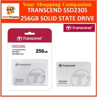 Transcend SSD230S 256GB  2.5" Solid State Drive SATA III 3D NAND TLC TS256GSSD230S 5 Years Sg Warranty