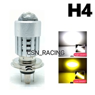 LED front headlamp lamp H4 Vixion Byson KLX CBR h4 laser lamp white yellow all motor socket H4