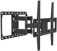 TV Mount,Sturdy Stainless Steel Swivel and Tilt TV Wall Bracket for Most 32-60 Inches TVs,Adjustable TV Wall Stand up to 45KG Tilting Height Adjustable, Max 400x400mm