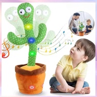 120 Songs Dancing Cactus Toy Talking Recording Baby Plush Toy Talking Cactus Early Education Toy ele