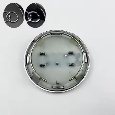 4pcs 60mm 61mm 68mm 69mm Audi Hub Caps Car Wheel Center Caps For Audi A1 A2 A3 A4 A5 A6 A7 A8 S3 S6