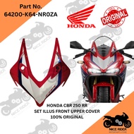 Honda CBR250RR front top cover set illus depan 100% original 64200-K64-NR0ZA