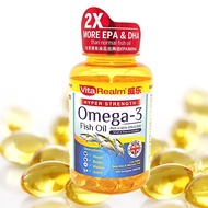VitaRealm Hyper Strength Omega-3 Alaska Tuna Fish Oil 200 softgels