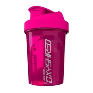 EHPlabs Pink OxyShred Short Shaker Bottle – 400ml Leak-Proof Mixer - Protein Shaker Cup