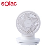 Solac USB充電6吋DC行動風扇 / SFA-F01 / 白