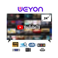 [Youtube TV] Digital TV 24 inch Full HD + Smart TV Box Android Youtube