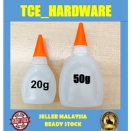 502 Super Glue 50GRM (3 SECOND GLUE) Fast Dry Cair Waterly Type Glue (Not Gel Type) Made In Malaysia