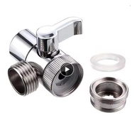 Kitchen Sink Faucet Switch Adapter Splitter Diverter Valve Water Tap Connector for Toilet Bidet Shower Kitchen