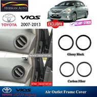 HermanAuto Toyota Vios NCP93 Dugong  Vios 08-12 Air Outlet Frame Cover Garnish Accessories
