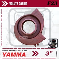 Volute Casing 3" Yamma 7HP Diesel Engine Coupled Water Pump