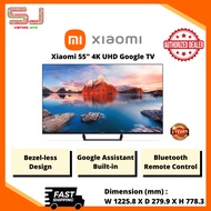 Xiaomi 55" 4K UHD Google TV | Google Assistant | Bluetooth Remote | Chromecast Built-in | TV A Pro 5