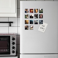 [Hole Board Accessories Magnetic Photo Frame] Jay Chou Album Cover Glass Refrigerator Sticker 25X25MM Magnet Suction
