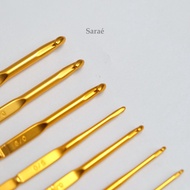 Tulip Aluminum Double Pointed Crochet HOOK - Crochet Crochet Crochet Hook (RETAIL)