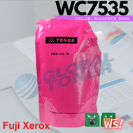 ผลิตจากญี่ปุ่น ผงหมึกเทียบ สำหรับ WC 7525 / 7535 / 7835 / 7855 : Fuji-Xerox ขนาดบรรจุ 500g.
