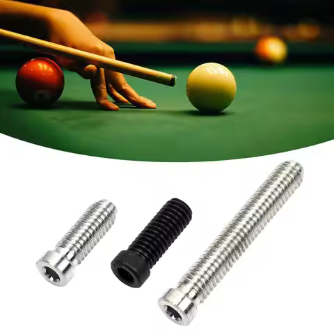 Billiard cue weight bolt, weight screw for better control and durability, high