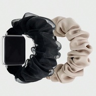 2pcs Women Scrunchie Elastic Apple Watch Band Apple Watch Strap Band Apple Watch Band Apple Watch St