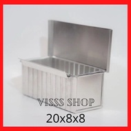 Bandung Bread Cake Mold Pan Size 20x8x8 cm Cooking Equipment Square Pan/