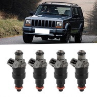mesugar-SG 4Pcs Fuel Injectors 53030778 Car Engine Parts Fit for Jeep Cherokee/Wrangler 2.5L I4