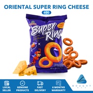Oriental Super Ring Cheese Snacks - 60g, Creamy, Crunchy, Real Cheese Flavor