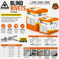 ACE Blind Rivet l Mata Rivets l paku rivet ribet l blind rivet rivet nail l Quality Aluminium Blind 