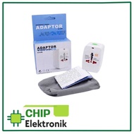 2-pin to 3-pin power plug converter - Universal Plug