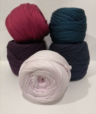 250g T-shirt Yarn /Crochet T shirt Yarn /Knitting Yarn/ Weaving / Benang T-shirt / 布条钩针线 [READY STOCK]