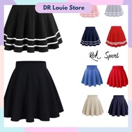 Sports Skirt Wanita | Mini Skirt Sport Jogging Gymnastics Zumba Dancer | Korean Sport Skirt