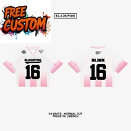 Women's Oversized Numbered Jersey Y2K Streetwear OOTD BLACKPINK JERSEY VERSION