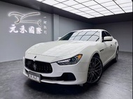 正2014年出廠 Maserati Ghibli Diesel 3.0 柴油 純淨白 實跑七萬公里保證！