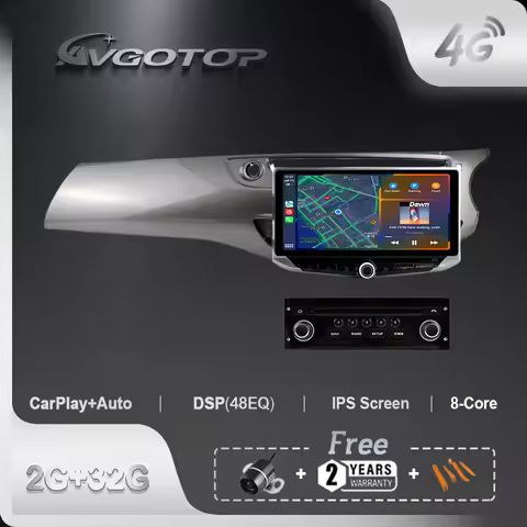 Android 13 10.88" Screen with Mobile Holder For Citroen C3 DS3 C5 2009-2017 Multimedia Stereo GPS Ca