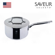 SAVEUR SELECTS - 20cm 三層鋼 單柄鍋 配雙層鋼蓋 (3QT)