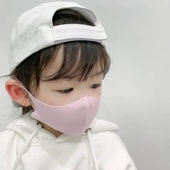 Kids Girls Reusable Washable Children Mouth Mask Breathable Mask Ice Silk Mask