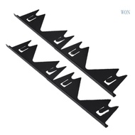 WON 2 Pairs  Counter Gaps Seal Stainless Steel  Gaps Cover Adjust from 13 8 to 27 5 Counter Gaps Fil