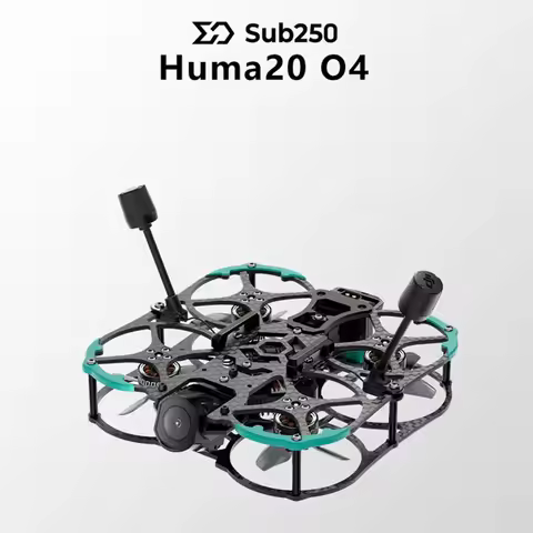 Sub250 Huma20 HD O4 Pro 4S XT30 2 Inch CineWhoop Digital FPV Drone with Redfox A3 F722 45A/1304 6000