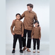 Kids Koko Kurta Couple Sofian Brown Long Sleeve BCAD4C