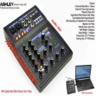 mixer Ashley Audio 402 mixer Ashley 4 channel original produk