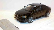 1/43 Mitsubishi Galant Fortis 黑色 合金