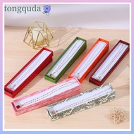 TONGQUDA 5PCS การพิมพ์ลาย กล่องเครื่องประดับอัญมณี สีสันสดใส กระดาษสำหรับตกแต่ง กล่องของขวัญแสดง หรูหราสุดหรู กระดาษแข็งทรงสี่เหลี่ยมผืนผ้า กล่องของขวัญของขวัญ เครื่องประดับต่างหูอัญมณี