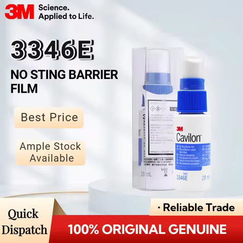 Original 3M Cavilon 3346E 28ML No Sting Barrier Film Spray Alcohol-Free Skin Barrier for Ostomy Dres