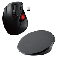 ELECOM Wireless Mouse (Receiver Included) Trackball Left-Handed 6-Button M-XT4DRBK Series (Direct fr