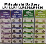 button  Battery LR41  AG3 LR44  AG13 A76 LR66  LR626 AG4 LR54 SR1130SW LR1130 AG10 189 Mitsubishi