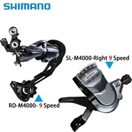 Shimano alivio m4000 rd 9 speed shifter groupset 9 speed rear derailleur 9s mtb mountain bike parts